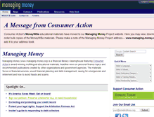 Tablet Screenshot of managing-money.org